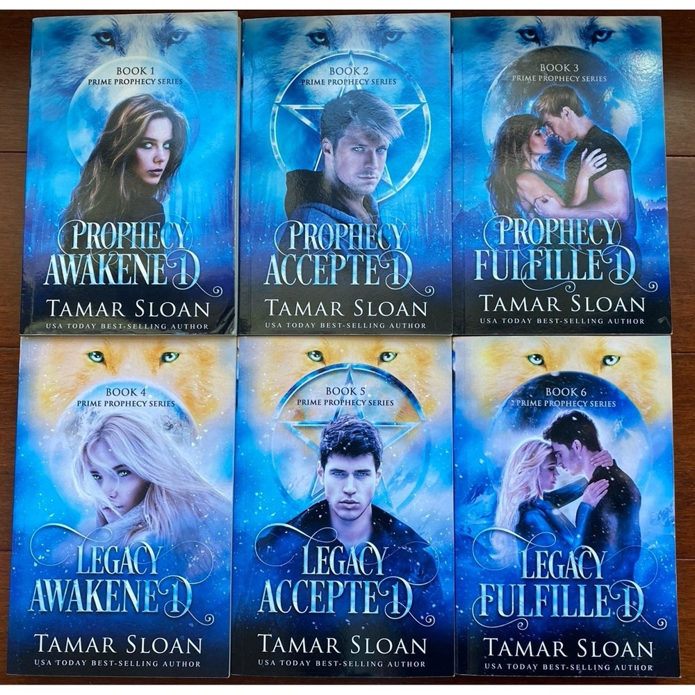Prophecy Fulfilled (Prime Prophecy) Complete Series 1-6 Book Lot Tamar Sloan